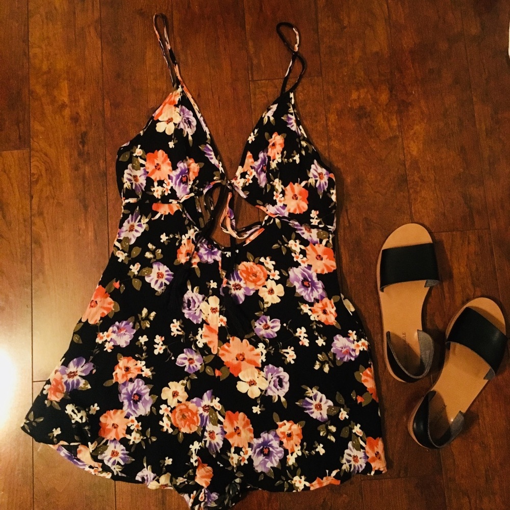 Boutique Floral Romper